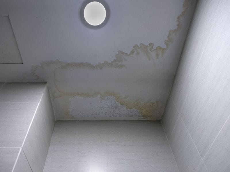 1. Stains Or Sagging Drywall