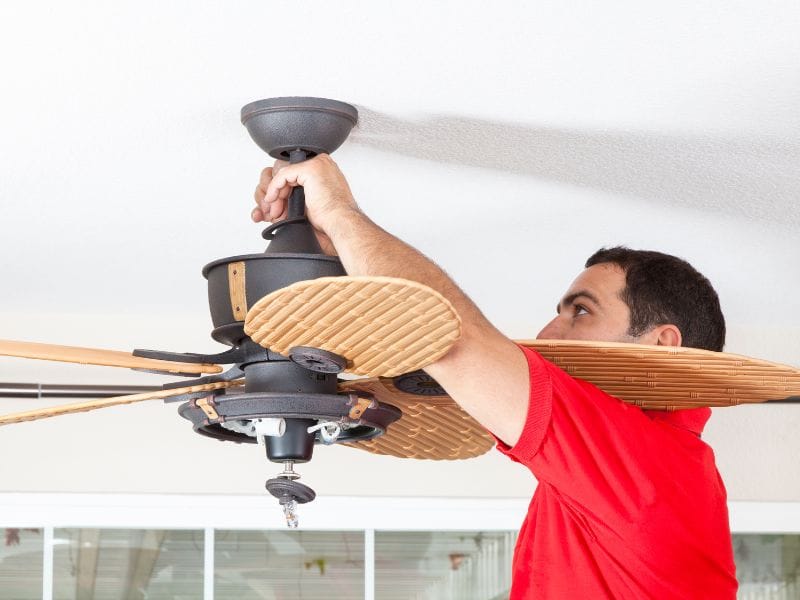 3. Ceiling Fan Installation