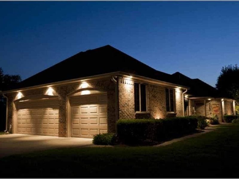 6. Landscape Security And Soffit Lights