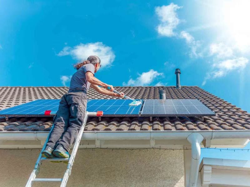 7. Residential Solar Maintenance