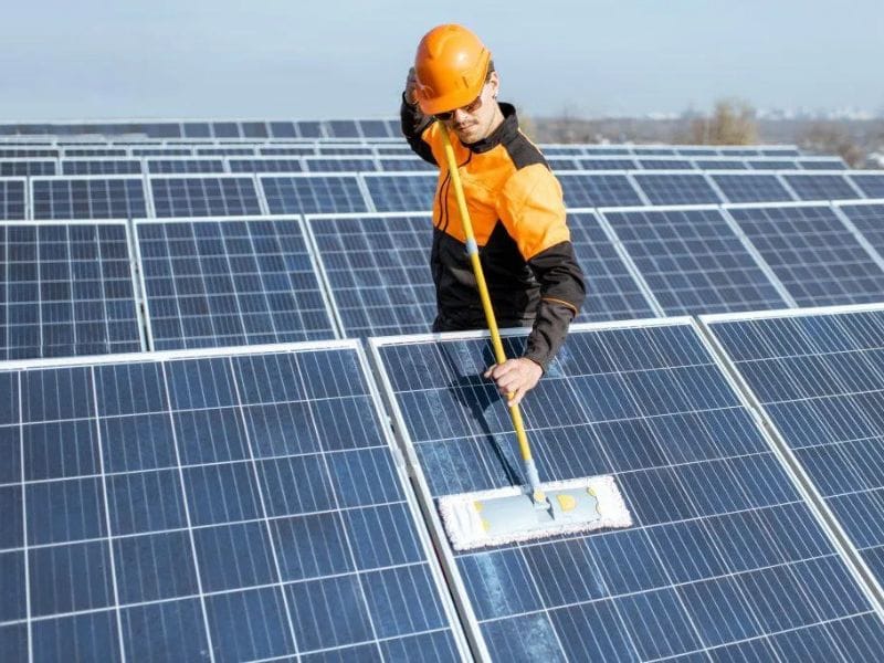 8. Commercial Solar Panel Maintenance