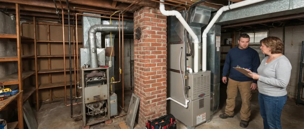 Furnace Replacement in Older Homes: Venting, Chimneys, and Code-Driven Upgrades