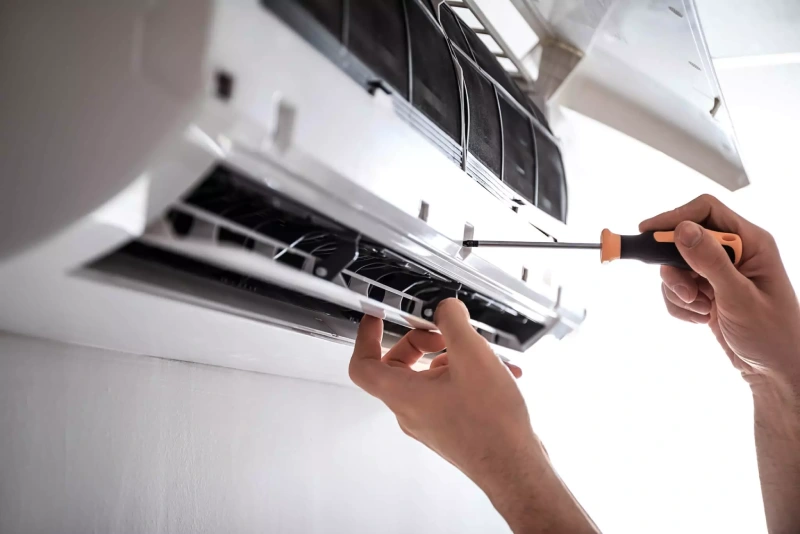 Why Is My AC Not Cooling? A Central Ohio HVAC Guide Columbus summers pile heat on humidity and push AC units hard. Start with the easy stuff: replace a clogged air filter (the #1 cause) and check the thermostat (set to "cool," fan "auto"). If that doesn't fix it, keep going. Airflow problems Closed/blocked vents, a dirty blower, or a coated evaporator coil strangle airflow. A frozen indoor coil gets its own article: why your AC freezes up. The outdoor unit Check the condenser: is the fan spinning, is it caked in debris? Clear it and give it a foot of space. Fan not running on a cooling call = electrical/component fault. Low refrigerant Constant run + only slightly cool air, filter and outdoor unit ruled out β likely low refrigerant, which means a leak. Regulated, licensed-tech work; we find the leak, not just top off. Central Ohio summer factor Older units struggle first in a heat wave; if yours is 10+ years and failing, we give an honest repair-vs-replace read. When to call R&T Yoder Filter changed, thermostat checked, outdoor unit cleared, still warm? Book AC repair. Regular HVAC maintenance prevents next summer's call. (614) 206-5401. FAQ AC running but not cooling? Clogged filter, dirty/blocked outdoor unit, low refrigerant, or frozen coil. Same-day in Columbus? Yes, when possible for no-cooling calls. Add refrigerant myself? No; low refrigerant means a leak, and it's regulated. Old AC, repair or replace? We give an honest read for 10+ year units.